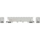 Procor 5820 Covered Hopper 3-Pack - Ready to Run -- Dow Chemical DCLX (gray, black, Reporting , N, Rapido Trains Inc 560009