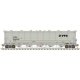 Trinity 5660 PD Covered Hopper - Ready to Run -- VTG North America VTGX 562040 (gray, HO, Atlas Model Railroad Co. 20007514