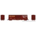 Pacific Car & Foundry B-70-69/71/75 Boxcar 6-Pack - Ready to Run -- Cotton Belt SSW Set 1 (Boxcar Red, white, yellow), HO, Rapid
