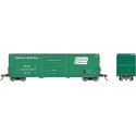 Evans X72A Boxcar 6-Pack - Ready to Run -- Penn Central (Jade Green, white, Large Logo), HO, Rapido Trains Inc 139001