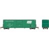 Evans X72A Boxcar 6-Pack - Ready to Run -- Penn Central (Jade Green, white, Large Logo), HO, Rapido Trains Inc 139001