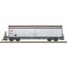Type Haik-v Sliding-Wall Boxcar - Ready to Run -- Rhaetian Railway RhB (Era VI, gray, brown), G, LGB 48575