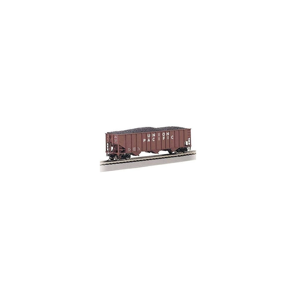 Bethlehem Steel 3-Bay 100-Ton Open Hopper - Ready to Run - Silver Series(R) -- Union Pacific, HO, Bachmann Industries 18702