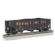 Bethlehem Steel 3-Bay 100-Ton Open Hopper - Ready to Run - Silver Series(R) -- Wheeling & La, HO, Bachmann Industries 18734