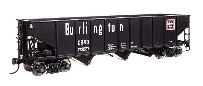 70-Ton AAR 3-Bay Open Hopper - Ready to Run -- Chicago, Burlington & Quincy 173037, HO, WalthersMainline 56742