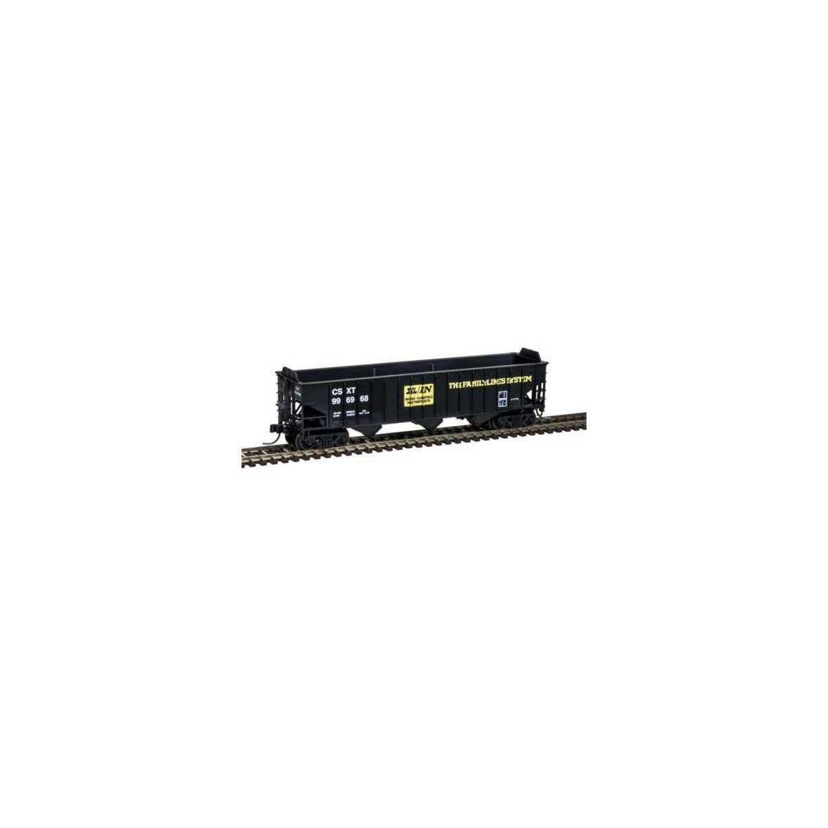 Pullman-Standard PS-2750 3-Bay Hopper - Ready to Run - Master(R) -- CSX 996968 (Ex-FL, N, Atlas Model Railroad Co. 50006998
