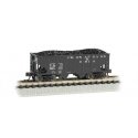 USRA 55-Ton 2-Bay Open Hopper w/Load - Ready to Run - Silver Series(R) -- Chesapeake & Ohio (, N, Bachmann Industries 19555