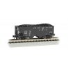USRA 55-Ton 2-Bay Open Hopper w/Load - Ready to Run - Silver Series(R) -- Chesapeake & Ohio (, N, Bachmann Industries 19555