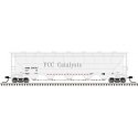 Trinity PD5000 Covered Hopper - Ready to Run -- FCC Catalysts NAHX 550361 (white, gra, N, Atlas Model Railroad Co. 50005676