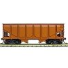 55-Ton Panel-Side 2-Bay Hopper - Kit -- Undecorated, HO, Accurail Inc 2800