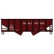 USRA 55-Ton 2-Bay Open Hopper - Kit -- Georgia Railroad 3758 (Boxcar Red), HO, Accurail Inc 2586