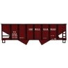 USRA 55-Ton 2-Bay Open Hopper - Kit -- Georgia Railroad 3758 (Boxcar Red), HO, Accurail Inc 2586