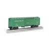 40′ Steel Boxcar - 3-Rail - Ready to Run - Williamsª -- Lehigh Valley 66395 (green, black,, Small Diamond Logo), O, Bachmann 