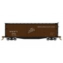 USRA 40′ Double-Sheathed Wood Boxcar 4 Pack - Ready to Run -- Minneapolis & St Louis (Boxcar Red, black, Peoria Gateway Slogan