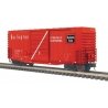 40′ Hy-Cube Boxcar - 3-Rail - Ready to Run - Trainman(TM) -- Chicago, Burlington & Quincy (red, white, black), O, Atlas O 2001