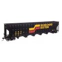 73′ Greenville 7,000 Cubic Foot Wood Chip Hopper - Ready to Run -- Seaboard System 432201, HO, WalthersMainline 56362