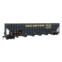 73′ Greenville 7,000 Cubic Foot Wood Chip Hopper - Ready to Run -- CSX 434153 (Patched Family L, HO, WalthersMainline 56376