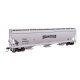 60′ NSC 5150 3-Bay Covered Hopper - Ready to Run -- Richardson TRGX 855062, HO, WalthersMainline 7753