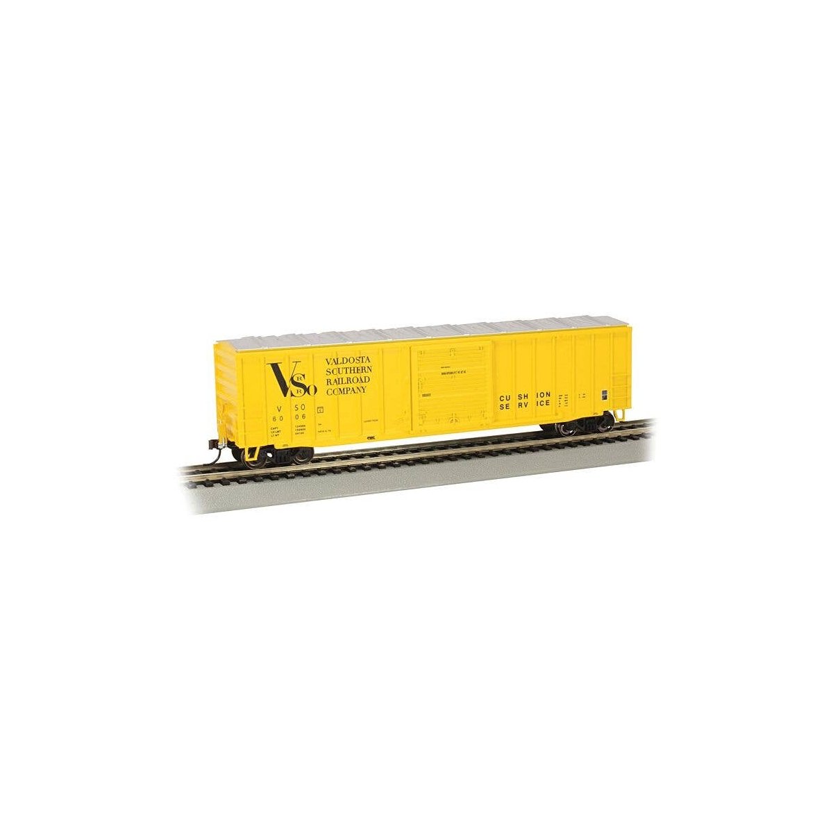 ACF 50`6` Outside-Braced Boxcar - Flashing Rear End Device - Ready-to-Run -- Valdosta Southern 6006, HO, Bachmann Industries 149