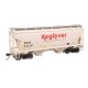 39′ Trinity 3281 2-Bay Covered Hopper - Ready-to-Run -- Keg River 244197, HO, WalthersMainline 49316