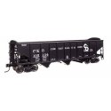 70-Ton AAR 3-Bay Open Hopper - Ready to Run -- Chesapeake & Ohio 105134, HO, WalthersMainline 56738