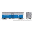 1937 AAR 40′ Boxcar w/Square Corner - Ready to Run -- Lancaster & Chester (blue, gray), HO, Rapido Trains Inc 180006A