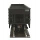 Offset Hopper - Ready to Run -- Reading (black, red Large Lettering, Anthracite Logo), HO, WalthersTrainline 1422
