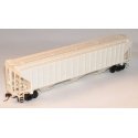 Pullman-Standard 4750 3-Bay Covered Hopper - Kit -- Undecorated, HO, Accurail Inc 6500
