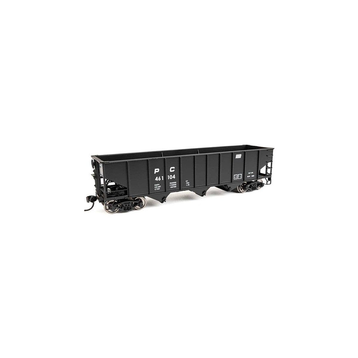 70-Ton AAR 3-Bay Open Hopper - Ready to Run -- Penn Central 461104, HO, WalthersMainline 56724