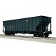 100-Ton 4-Bay Hopper 3-Pack - 3-Rail - Ready to Run -- Chicago & North Western Set B (green, yellow, sma, O, Lionel 2542255