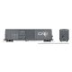NSC 5304 Plug & Sliding Door Boxcar - Ready to Run -- Canadian National (North America Scheme, gray, white, CNNA Logo), HO, Rapi