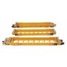 NSC Articulated 3-Unit 53′ Well Car - Ready-to-Run -- TTX 786993, HO, WalthersMainline 55830