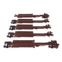 263` Five-Unit All-Purpose 48` Spine Car - Ready to Run -- Conrail 790070, HO, WalthersMainline 5266