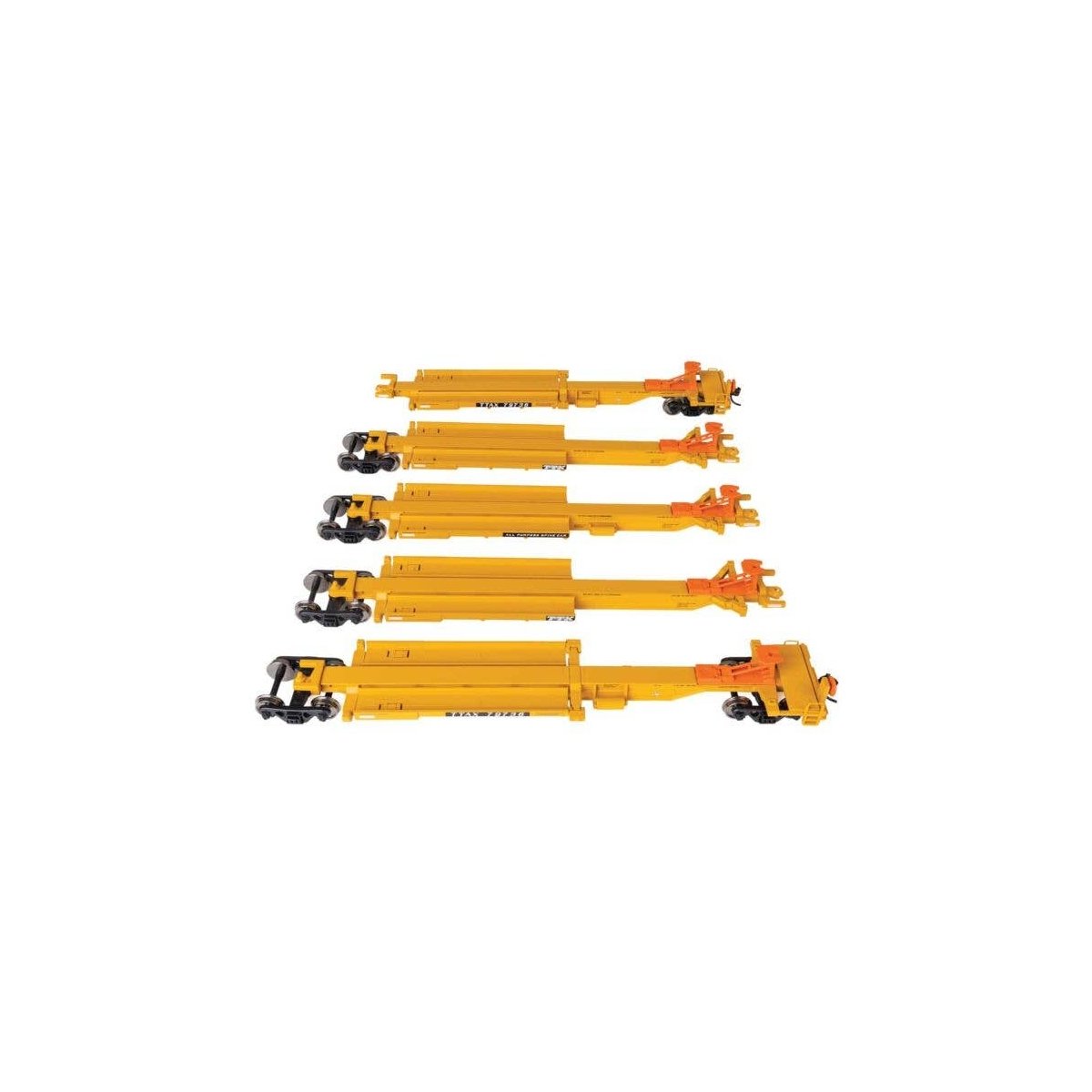 263` Five-Unit All-Purpose 48` Spine Car - Ready to Run -- TTX 79644, HO, WalthersMainline 5267