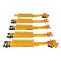 263` Five-Unit All-Purpose 48` Spine Car - Ready to Run -- TTX 79644, HO, WalthersMainline 5267