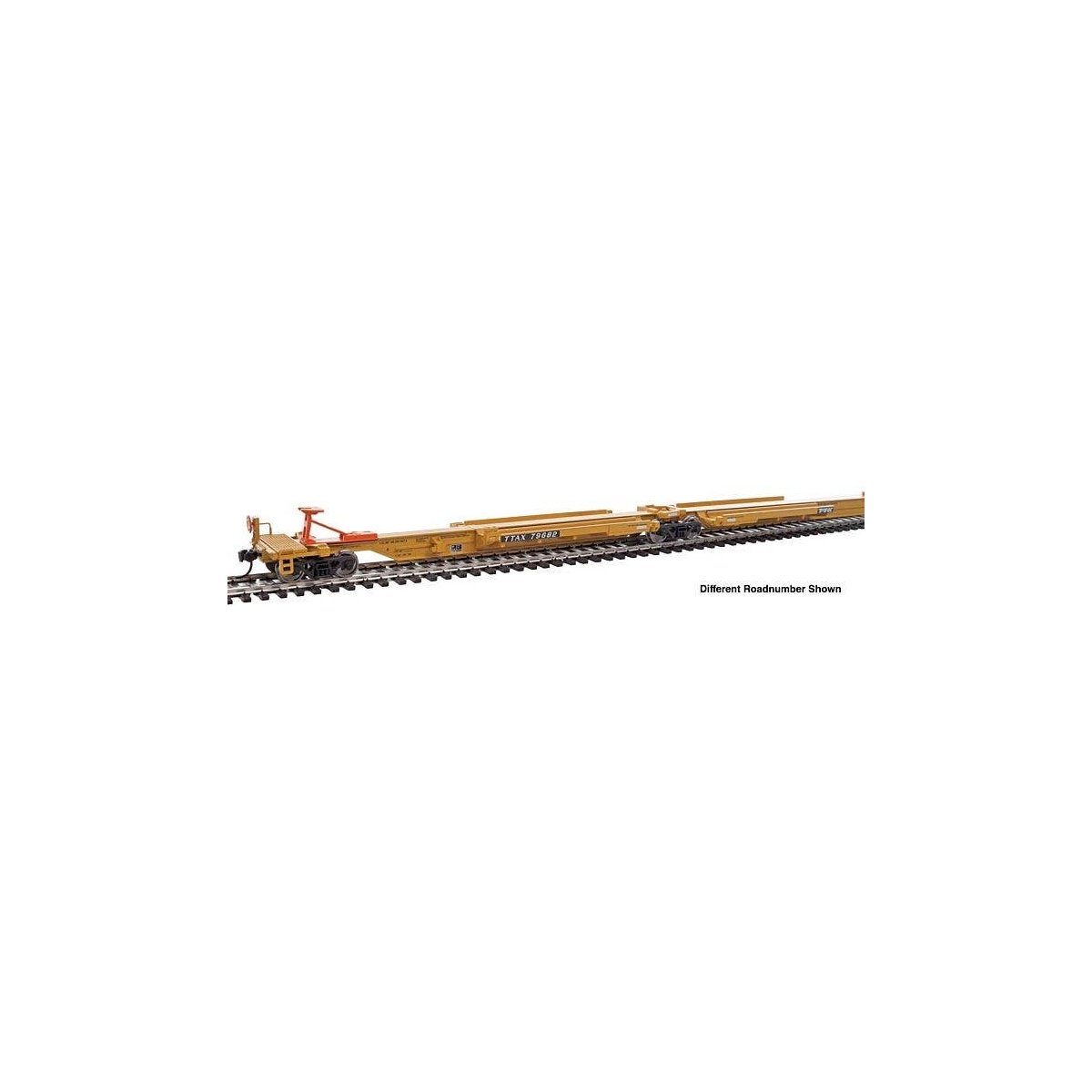 263` Five-Unit All-Purpose 48` Spine Car - Ready to Run -- TTX 79736, HO, WalthersMainline 5268
