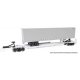 263` Five-Unit All-Purpose 48` Spine Car - Ready to Run -- Satna Fe 298944, HO, WalthersMainline 5262
