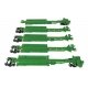 263` Five-Unit All-Purpose 48` Spine Car - Ready to Run -- Burlington Northern 637502, HO, WalthersMainline 5264