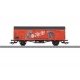 Type Gl 22 Boxcar - 3-Rail - Ready to Run -- Haribo (Era III, orange, white, brown), HO, Marklin, Inc 46384