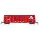 FMC 5283 Cubic Foot Double-Door Boxcar - Ready to Run -- Bangor & Aroostook (1979 Scheme, red, white, blue, Wave Logo), HO, Inte