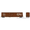 Trenton Works 6348 Boxcar - Ready to Run -- Canadian National (As-Delivered, Boxcar Red, white Noodle Logo), HO, Rapido Trains I
