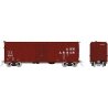 USRA Single-Sheathed Wood Boxcar - Ready to Run -- Ann Arbor (Boxcar Red), HO, Rapido Trains Inc 142001A
