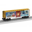 Steel Boxcar - 3-Rail - Ready to Run -- Mister Rogers Neighborhood of Make-Believe (gold boxcar, full-co, O, Lionel 2528600