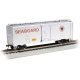 Pullman-Standard PS-1 40′ Steel Boxcar - Ready to Run - Silver Series(R) -- Seaboard Air Line 2525 (silver, red, Heart Logo, B