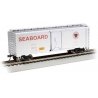 Pullman-Standard PS-1 40′ Steel Boxcar - Ready to Run - Silver Series(R) -- Seaboard Air Line 2525 (silver, red, Heart Logo, B