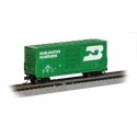 40′ Hi-Cube Boxcar - Ready to Run -- Burlington Northern 281460 (Cascade Green, white Large Logo), N, Bachmann Industries 1825