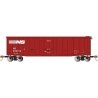 50′ Plug-Door Boxcar - Ready to Run - Silver Series(R) -- Norfolk Southern 650012 (Boxcar Red), HO, Bachmann Industries 18018