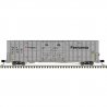 Gunderson 7550 Double-Door Boxcar - Ready to Run -- Ferromex 874656 (gray, black, red), N, Atlas Model Railroad Co. 50006926