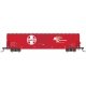 60′ PS-1 Single-Door Boxcar - Ready to Run -- Santa Fe (red, white, Super Shock Control Logo), HO, Intermountain Railway Compa
