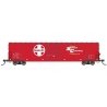 60′ PS-1 Single-Door Boxcar - Ready to Run -- Santa Fe (red, white, Super Shock Control Logo), HO, Intermountain Railway Compa